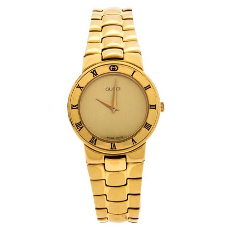 1988 women's gucci watch gold|Gucci diamond watches for women.